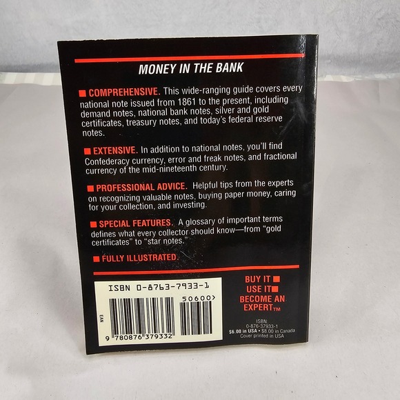 Official 1995 Blackbook Price‎ Guide US Paper Money 27th Edition Collectibles - Picture 8 of 9